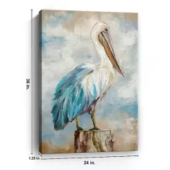 Best Kirklands Home Pelican Perch Canvas Art Print, 24x36 in.