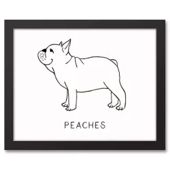 Best Kirklands Home Personalized French Bulldog Framed Wall Plaque