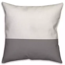 Online Kirklands Home Personalized Gray and White Our Home Pillow