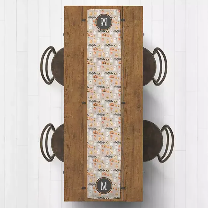 Clearance Kirklands Home Personalized Jack-O-Lantern Table Runner, 90 in.