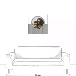 Clearance Kirklands Home Personalized Two Tone Charcoal Plank Wall Plaque