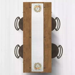 Clearance Kirklands Home Personalized Wreath Monogram Table Runner, 90 in.