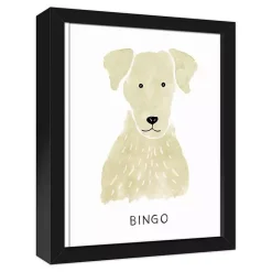 Outlet Kirklands Home Personalized Yellow Labrador Canvas Wall Plaque