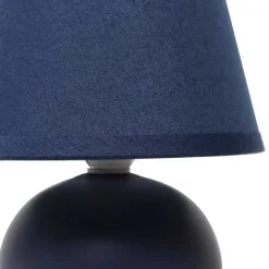 Clearance Kirklands Home Petite Orb Ceramic Table Lamp Blue