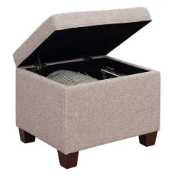 Discount Kirklands Home Madison Storage Ottoman Pink