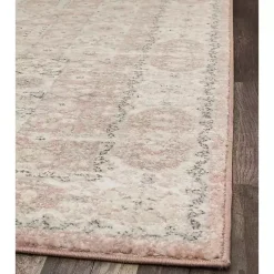 Online Kirklands Home Pink Peony Medallion Area Rug, 5x7