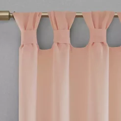 Hot Kirklands Home Rosette Tab Top Curtain Panel, 63 in. Pink