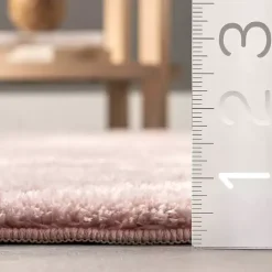 Sale Kirklands Home Shag Washable Area Rug, 5x8 Pink