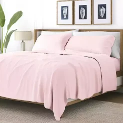 Sale Kirklands Home Tiny Hearts 3-pc. Twin Sheet Set Pink