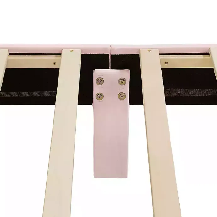 Discount Kirklands Home Upholstered Dalia Queen Platform Bed Pink