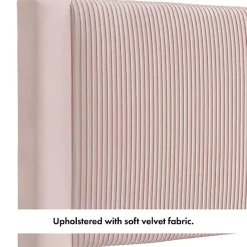 Discount Kirklands Home Upholstered Dalia Queen Platform Bed Pink