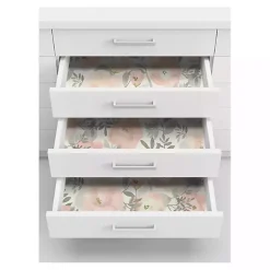 Outlet Kirklands Home Watercolor Roses Peel & Stick Wallpaper Pink