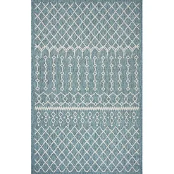 New Kirklands Home Placid Portico Sun Shower Outdoor Area Rug, 7x9