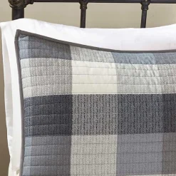 New Kirklands Home Plaid Reversible 6-pc. Full/Queen Coverlet Set