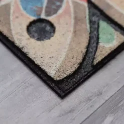 Sale Kirklands Home Playful Medallion Welcome Doormat Multi
