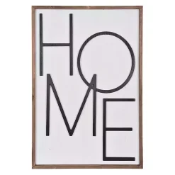 Kirklands Home Popped Letter Home Plaque