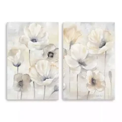 Best Kirklands Home Poppy Garden Landscape Canvas Art Prints, 32x48