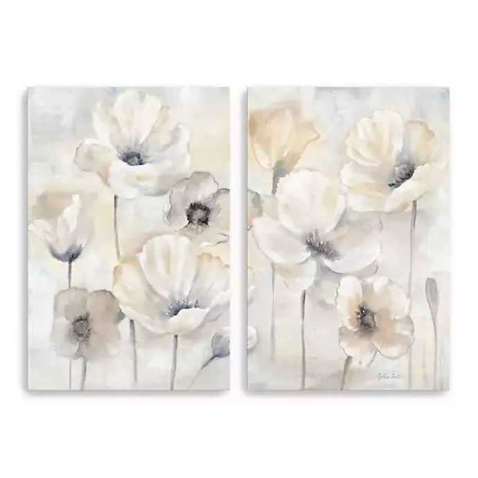 Best Kirklands Home Poppy Garden Landscape Canvas Art Prints, 32x48
