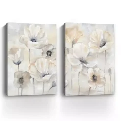 Best Kirklands Home Poppy Garden Landscape Canvas Art Prints, 32x48