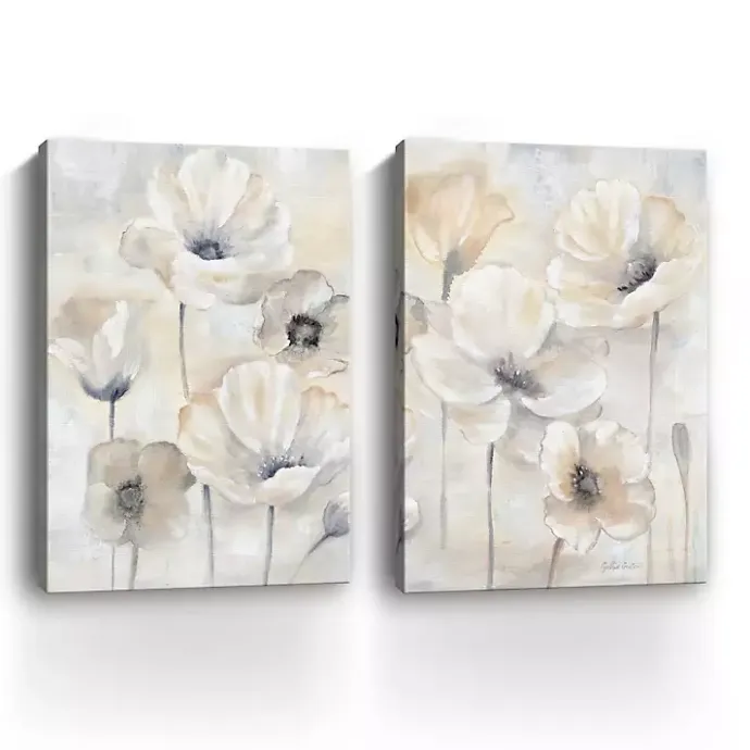 Best Kirklands Home Poppy Garden Landscape Canvas Art Prints, 32x48