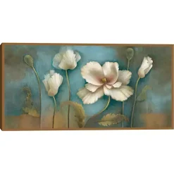 Discount Kirklands Home Poppy Melody Framed Canvas Art Print