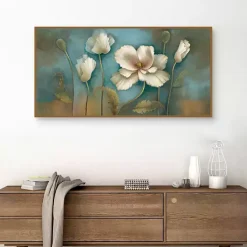 Discount Kirklands Home Poppy Melody Framed Canvas Art Print