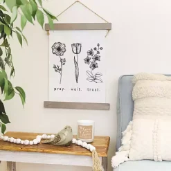 Discount Kirklands Home Pray. Wait. Trust. Wall Plaque