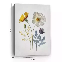 Hot Kirklands Home Pressed Flower Memories II Canvas Art Print