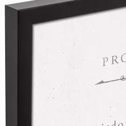 Online Kirklands Home Proverbs Black Framed Canvas Art Print