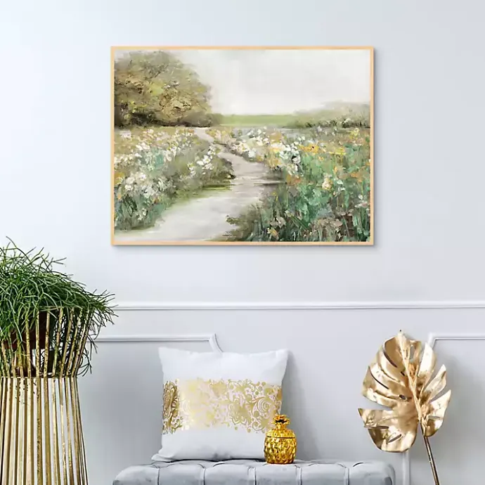 Online Kirklands Home Quiet Meadow Framed Canvas Art Print