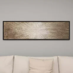Hot Kirklands Home Radial Sunburst Framed Canvas Art Print