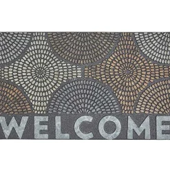 Kirklands Home Radiant Color Burst Welcome Doormat Multi