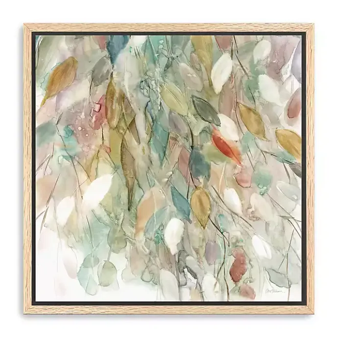 New Kirklands Home Rainy Cascade I Framed Canvas Art Print, 40x40 Multi
