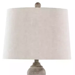 Discount Kirklands Home Reclaimed Wilton Table Lamps, Set of 2 Gray