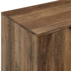 Hot Kirklands Home Reclaimed Wood Industrial Bar Cabinet Brown