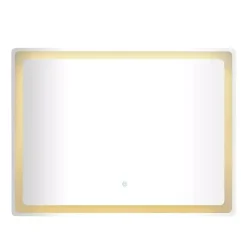 Outlet Kirklands Home Rectangular LED Wall Mirror