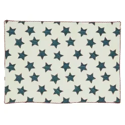 Online Kirklands Home Red and Blue Star Placemats, Set of 4