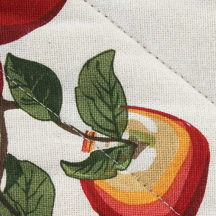 Best Kirklands Home Red Apples 4-pc. Kitchen Towel and Pot Holder Set