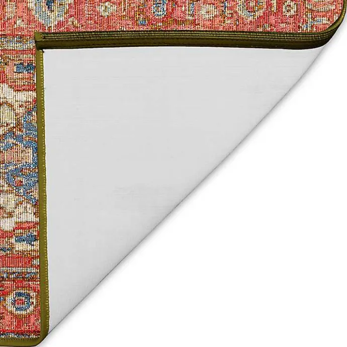 Sale Kirklands Home Diamond Medallion Indoor/Outdoor Rug, 3x4 Red