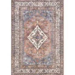 Clearance Kirklands Home Persian Medallion Washable Area Rug, 3x5 Red