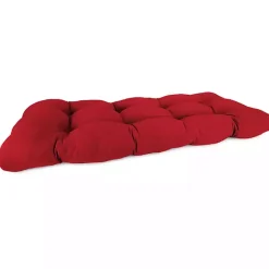 Outlet Kirklands Home Veranda Outdoor Settee Cushion Red