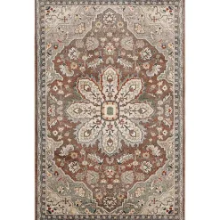 Online Kirklands Home Vintage Medallion Leia Area Rug, 5x7 Red
