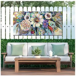 New Kirklands Home Rejuvenation Outdoor Canvas Art Print Multi
