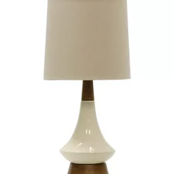 Hot Kirklands Home Retro Ceramic Table Lamp Tan