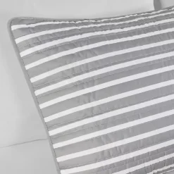 New Kirklands Home Reversible Stripes 5-pc. Full/Queen Quilt Set