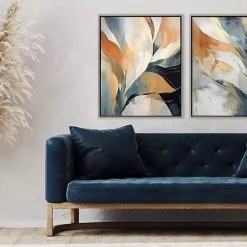 Best Kirklands Home Rhythms of Flow I Framed Canvas Art Print