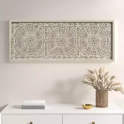 Online Kirklands Home Rice Paper Henna Medallion Wall Plaque
