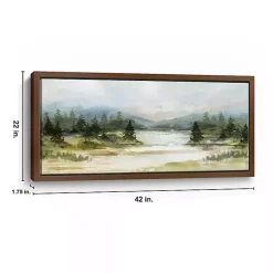New Kirklands Home River View Framed Canvas Art Print