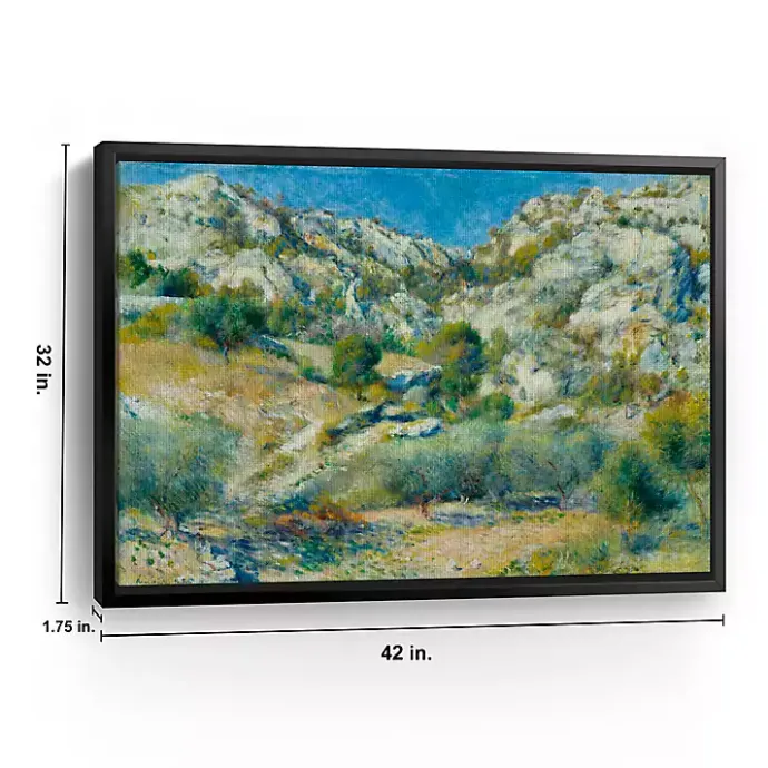 New Kirklands Home Rocky Crags at L'Estaque Canvas Art Print, 32x42
