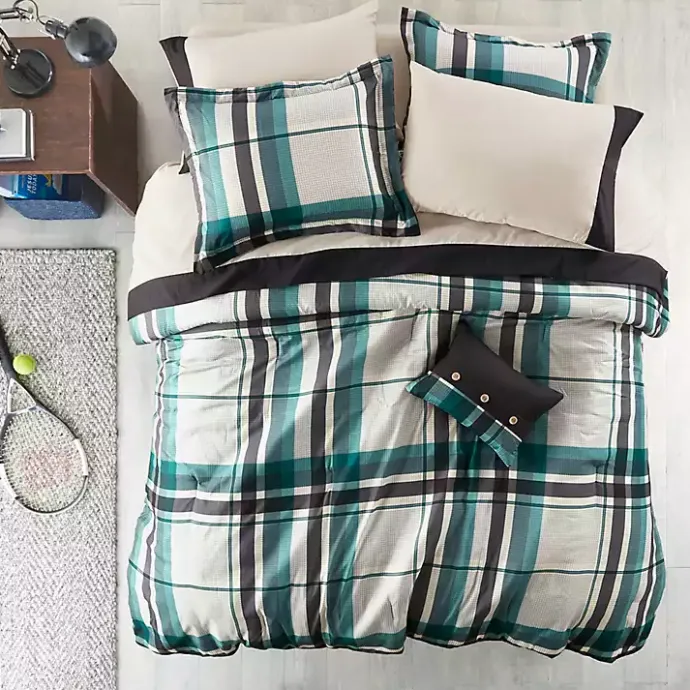 Online Kirklands Home Roger Plaid 9-pc. Full Comforter Set